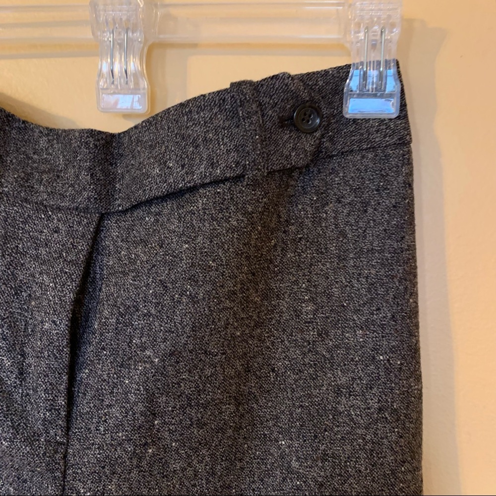 Ann Taylor/ Ann Taylor Straight Wide leg Trousers Wool Dress Pants Size 2. - Picture 10 of 15